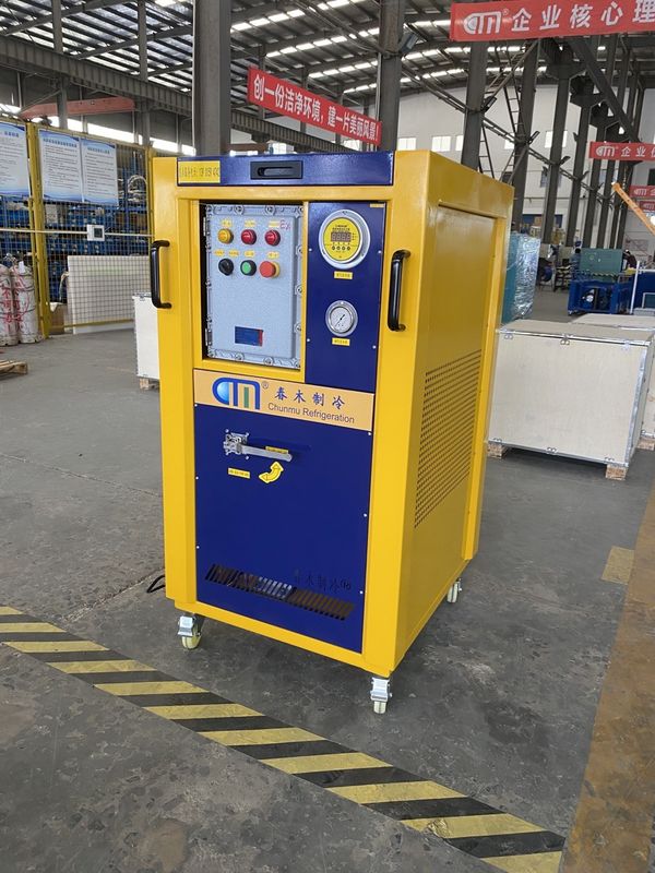 Explosion Proof Refrigerant Recovery Machine Air Conditioning Ac Gas Recovery Unit R134a Recovery System
