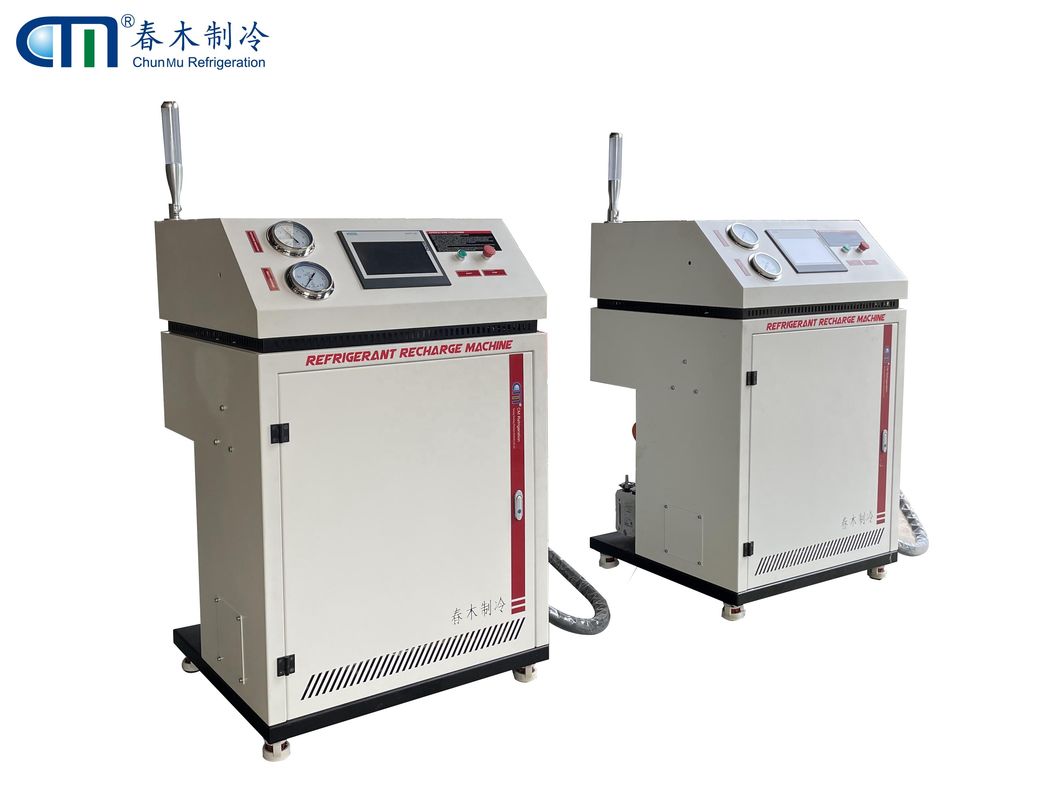 R407C 1PH Refrigerant Charging Machine With 60~260g/S Charging Speed
