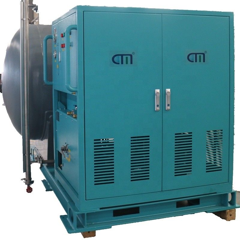 10hp Large Gas Displacement Refrigerant Recovery Machine R290 R32 Explosion Proof Refrigerant Charging Equipment