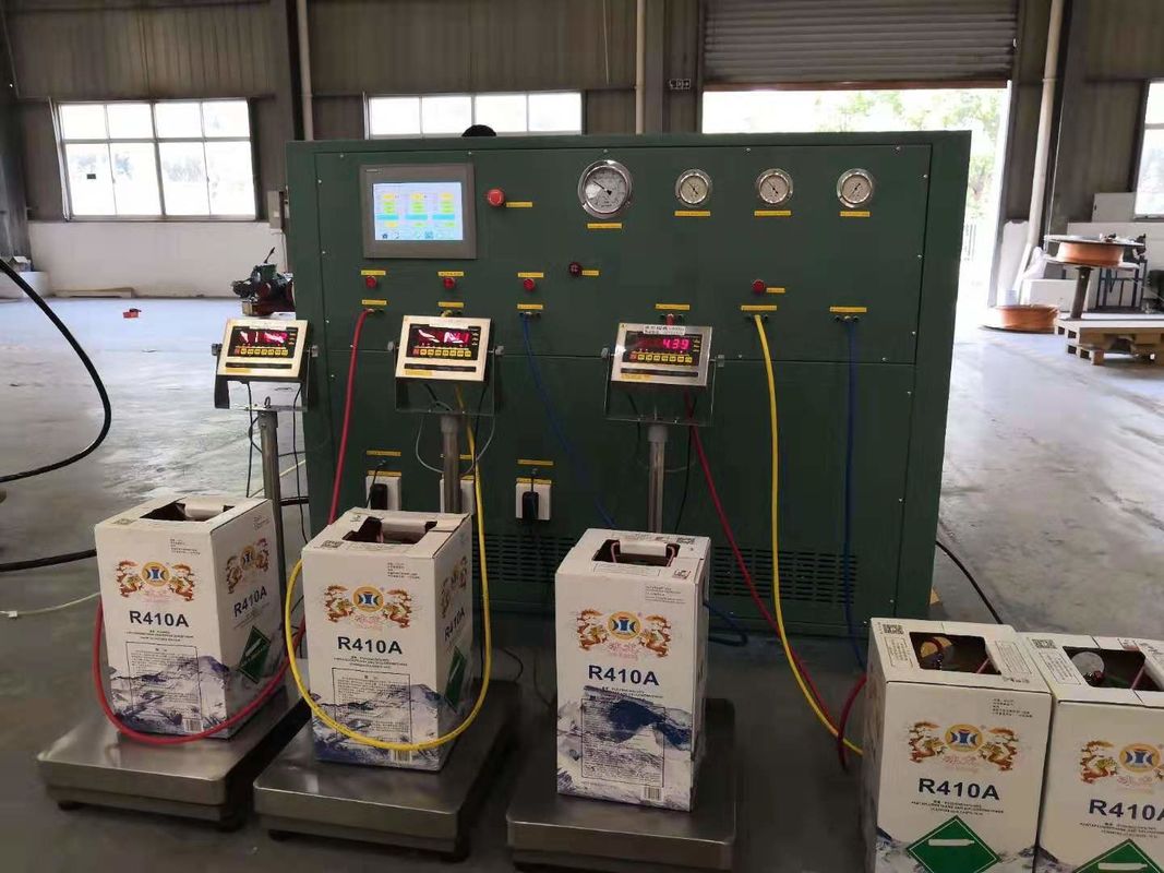 R134a R404a Freon Recovery Filling Machine Oil Less Split Charging Machine R22 Recovery Recharge Machine