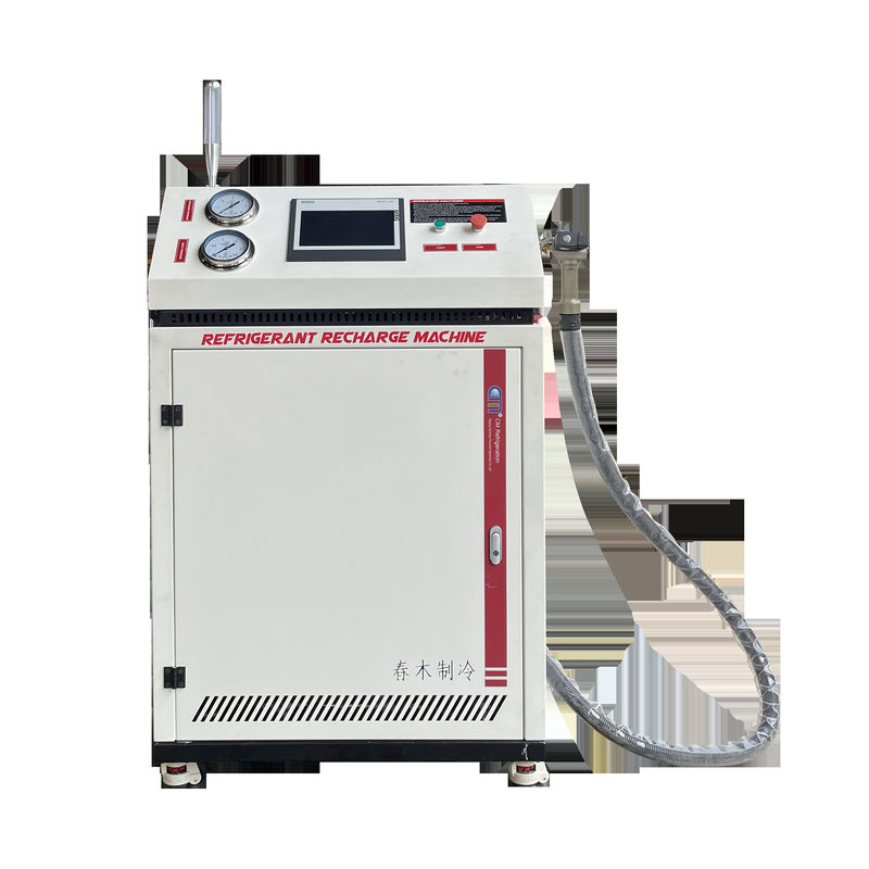 R1234yf R32 refrigerant recovery charging machine flammable refrigerant ac recovery gas recharge machine