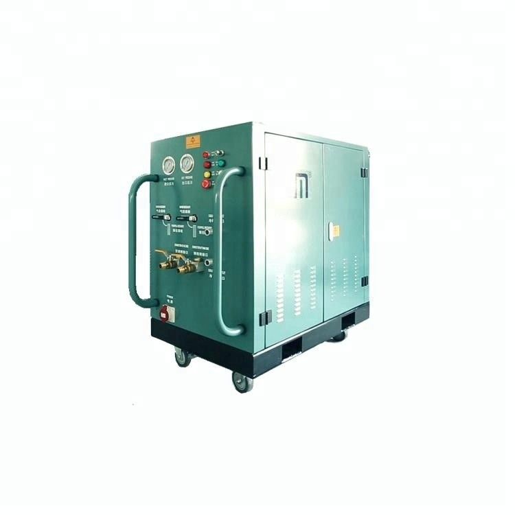 5HP refrigerant ISO tank vapor recovery unit freon recovery recharge machine air conditioning recovery charging machine
