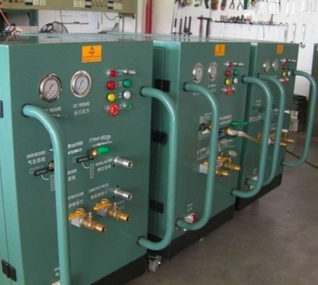 5HP refrigerant ISO tank vapor recovery unit freon recovery recharge machine air conditioning recovery charging machine