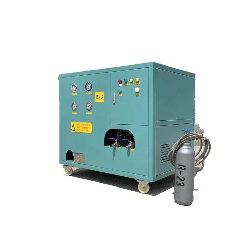 r23 r13 high pressure refrigerant recovery machine for ultra low temperature refrigerant SF6 ac recovery charging machin