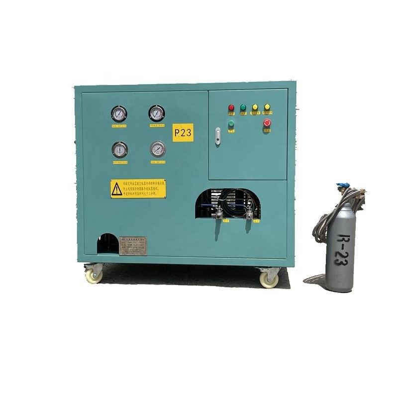 r23 r13 high pressure refrigerant recovery machine for ultra low temperature refrigerant SF6 ac recovery charging machin