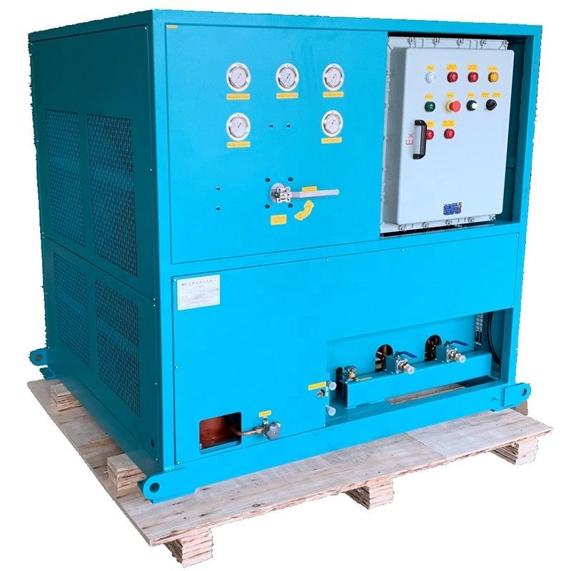 flammable explosion proof refrigerant gas recovery machine recovery up gas charging machine
