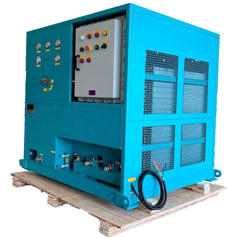 flammable explosion proof refrigerant gas recovery machine recovery up gas charging machine