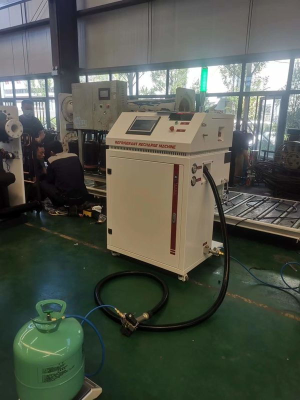 R134a R22 Fully Automatic Refrigerant Recovery Recharge Machine Air Conditioning Freon Charging Machine