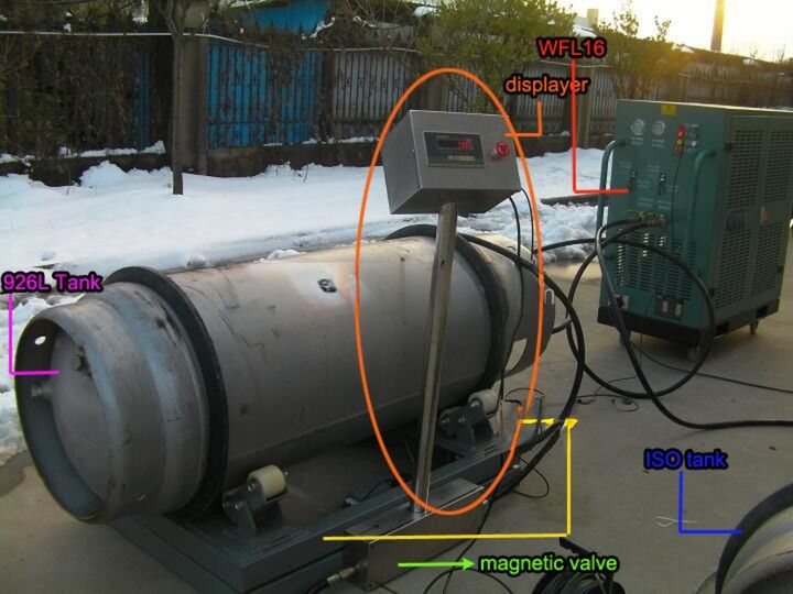 R134a R22 refrigerant gas recovery pump air conditioning charging equipment 7HP R410a ac gas charging mac