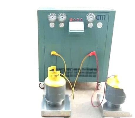 refrigerant filling machine R134a oil less charging equipment recovery pump R404a R410a split gas charging machine
