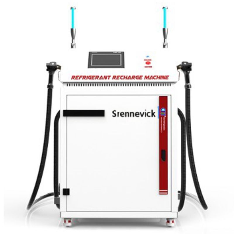 R410a Fully Automatic Charging Equipment Chiller Recovery Pump Air Conditioner Recovery Gas Charging Machine Heat Pump