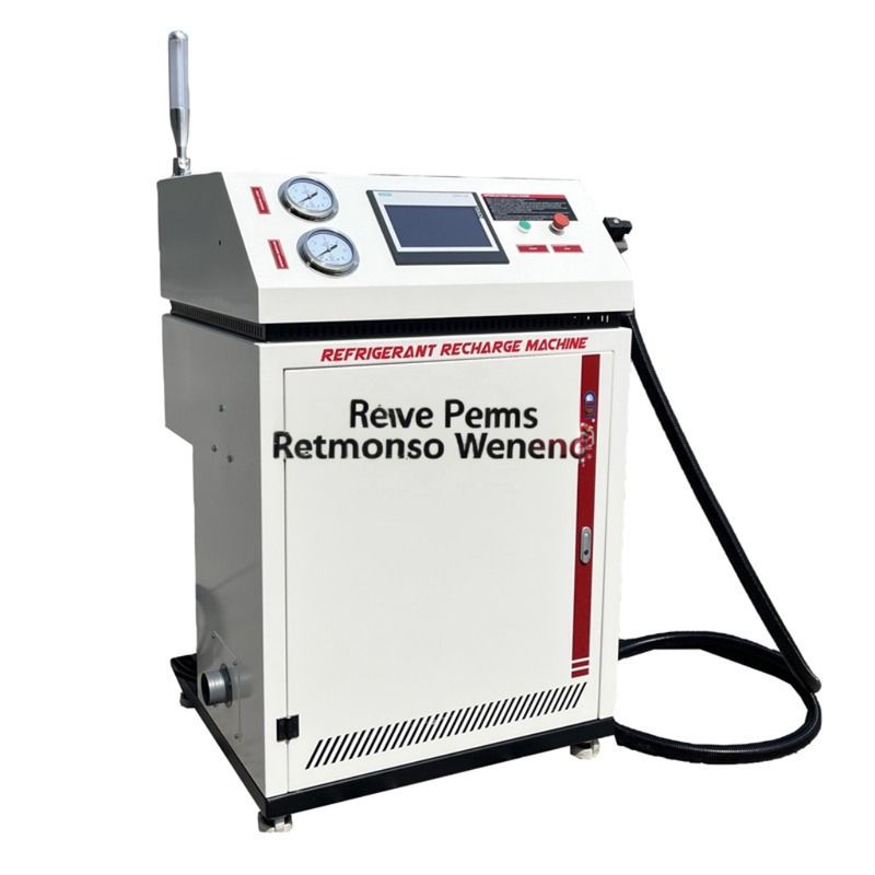 Flammable Refrigerant Recovery Charging Machine Air Conditioner R134a Recovery Station Automatic Ac Recharge Machine