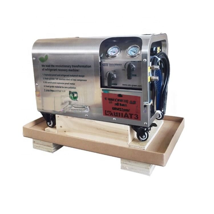 High-Speed Ac Recovery And Recharge Machine R1234yf R134a Refrigerant Recovery Unit