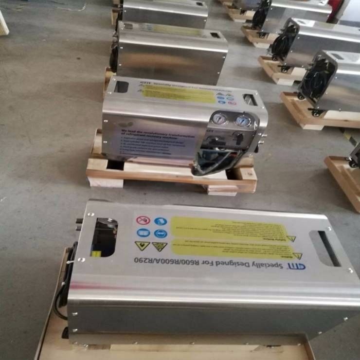 High-Speed Ac Recovery And Recharge Machine R1234yf R134a Refrigerant Recovery Unit