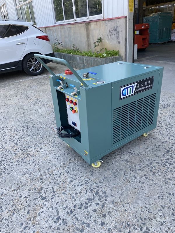 R32 R290 Refrigerant Recovery Recycling Machine Ac Gas Recovery Machine 3HP Explosion Proof Recovery Station