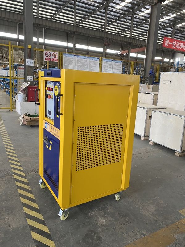 R32 R290 R600a Flammable Refrigerant Recovery Unit 4HP Explosion Proof Recovery Recharge Machine