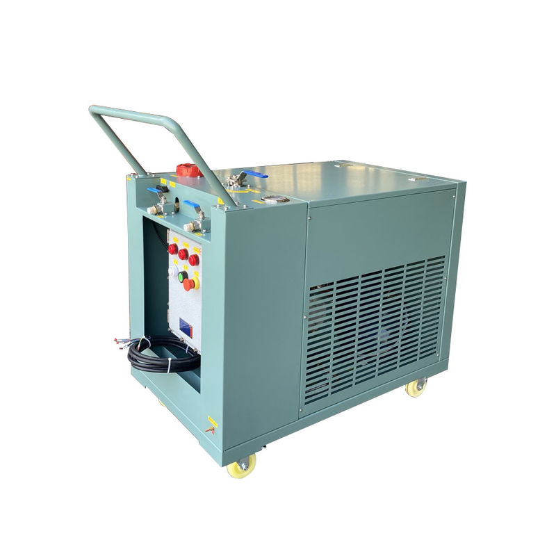 freon r32 gas recovery machine 3HP oil less air conditioning recovery pump R1234yf R290 explosion proof recovery station