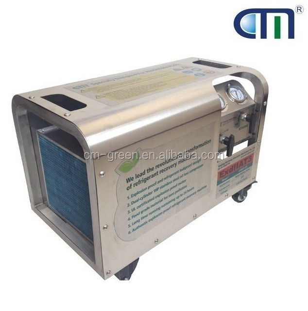 flammable R32 R290 refrigerant recovery charging machine 1HP ATEX recovery unit explosion proof recovery unit