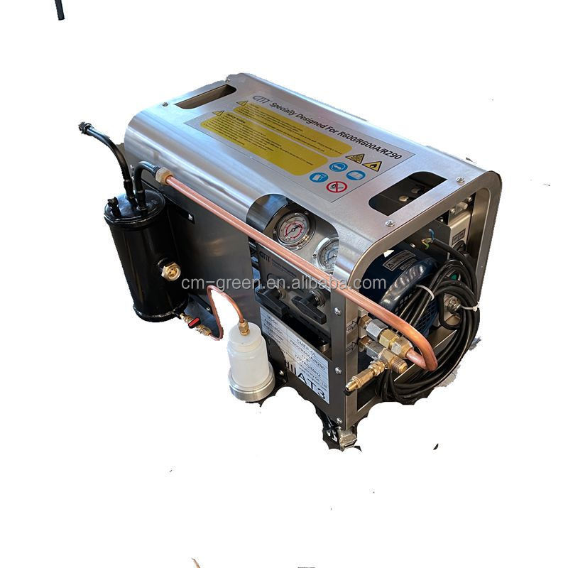Gas Recovery Machine R600 Charging Machine Refrigerant Recovery Unit