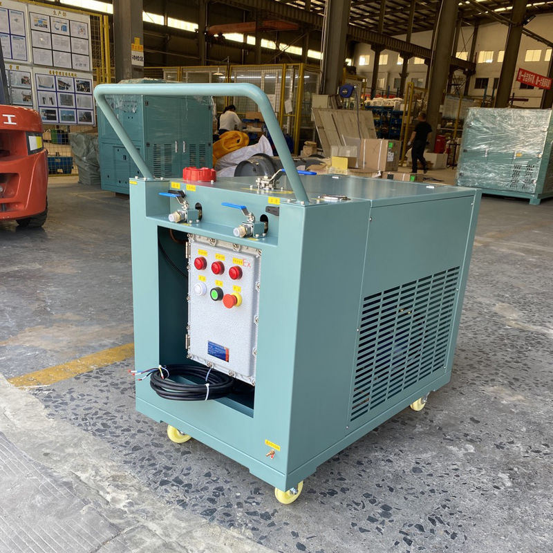 R32 R290 refrigerant recovery machine 3HP flammable refrigerant gas recovery unit explosion proof recvoery pump