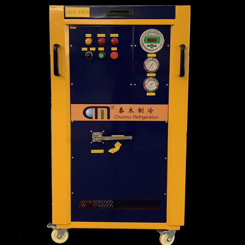 4H Dual Filling System Refrigerant Charging Machine For Refrigerant Factory
