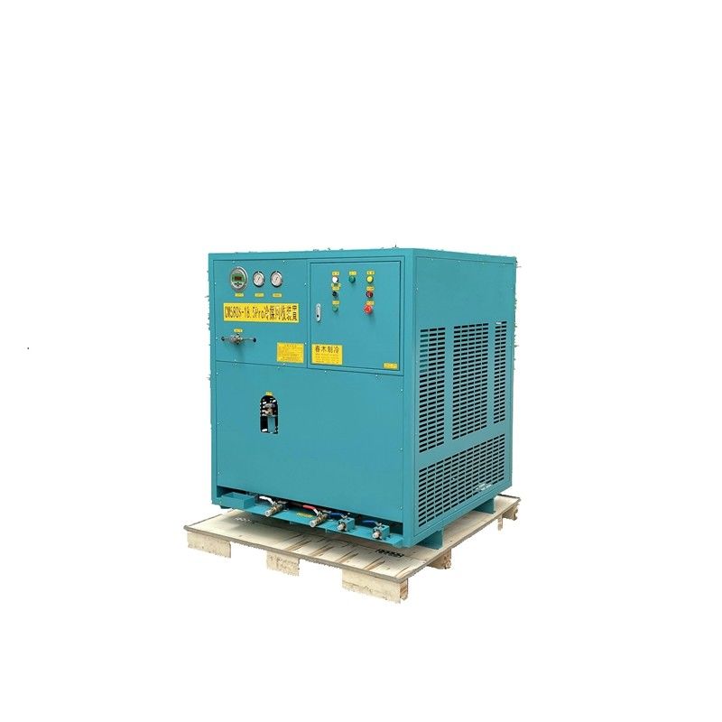 Fast Speed 25HP Oil Less Waste Recycling Refrigerant Recovery Machine A/C Refrigerator Disassembly Line Recovery Unit