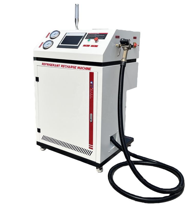 R410a Non-Flammable Refrigerant Recovery Charging Machine Fulling Automatic Refrigerant Gas Refilling Charging Station