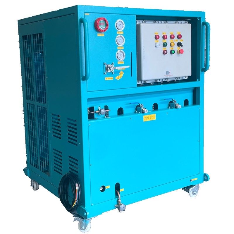 Air Conditioning A/C Refrigerant Recovery Machine R134a Refrigerant Gas Recovery Unit 10 HP Recovery Recharge Machine