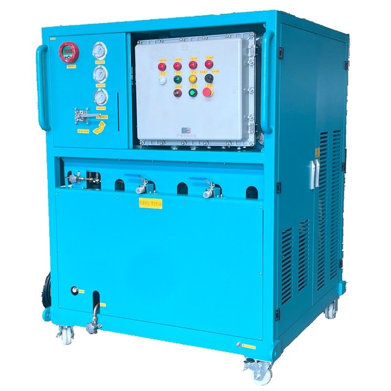 Air Conditioning A/C Refrigerant Recovery Machine R134a Refrigerant Gas Recovery Unit 10 HP Recovery Recharge Machine