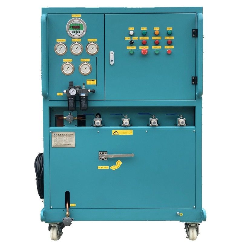 R32 flammable explosion proof refrigerant recovery unit 10HP a/c recovery machine freon gas recovery charging station