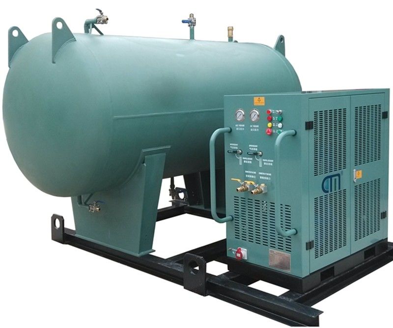7HP refrigerant recovery pump R134a storage tank refrigerant recovery machine chiller hvac recovery recharge machine