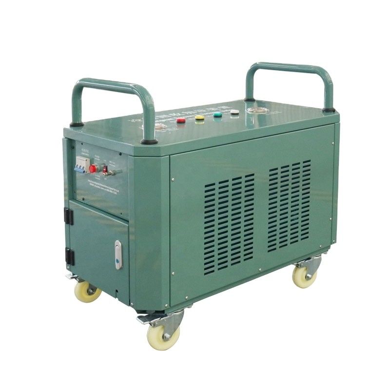 CM5000 Refrigerant Recovery Charging Station AC Recharge Machine 2HP Oil Less Chiller Ac Service Recovery Unit R134a