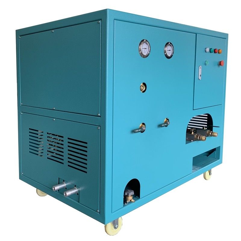 high pressure refrigerant recovery unit R23 SF6 ac gas recovery recharge machine 2HP recovery unit