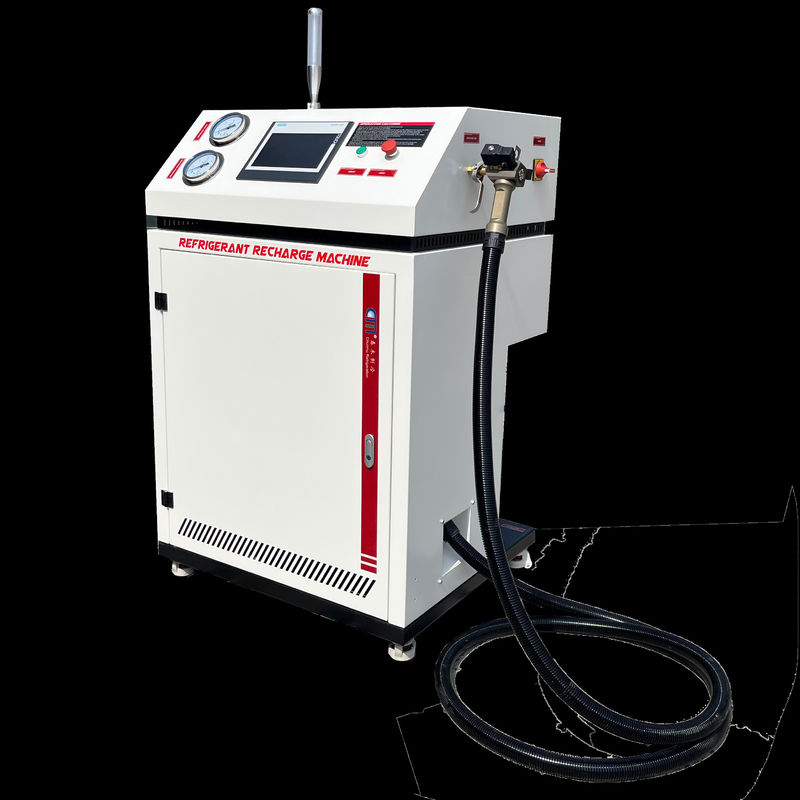 Fully Automatic Ac Refrigerant Charging Recharge Recovery Machine R410a R407c R22  Air Conditioner Charging Station