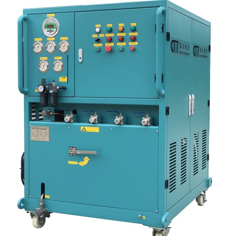 10HP explosion proof refrigerant gas recovery unit a/c gas recharge charging machine ATEX refrigerant recovery machine
