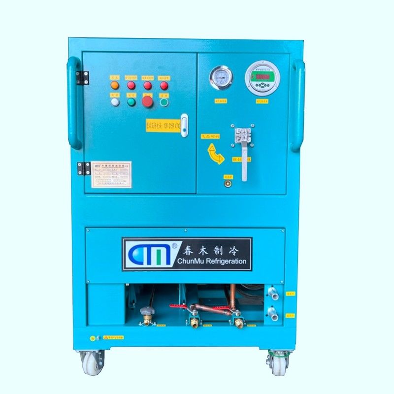 10HP explosion proof refrigerant gas recovery unit a/c gas recharge charging machine ATEX refrigerant recovery machine