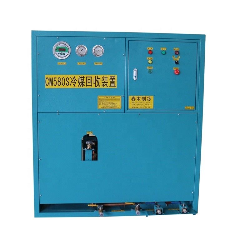 7HP 25HP High Efficiency Refrigerant Recovery Machine For Manufacturing Plant