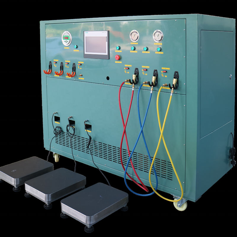 R134 R410 R32 R600 Refrigerant filling machine CM20A with vacuum function refrigerant filling system