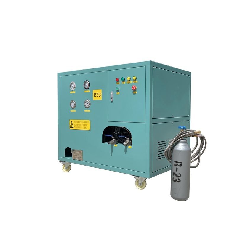 2HP High Pressure Refrigerant Recovery Pump R23 R508B Recovery Recharge Machine SF6 Chiller Recovery Unit