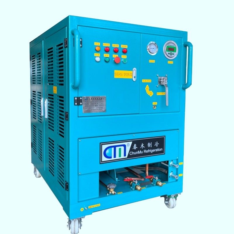 Explosion Proof Refrigerant Charging Machine Recovery AC R290 R134a Unit