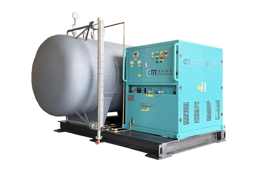 10hp Large Gas Displacement Refrigerant Recovery Machine R290 R32 Explosion Proof Refrigerant Charging Equipment