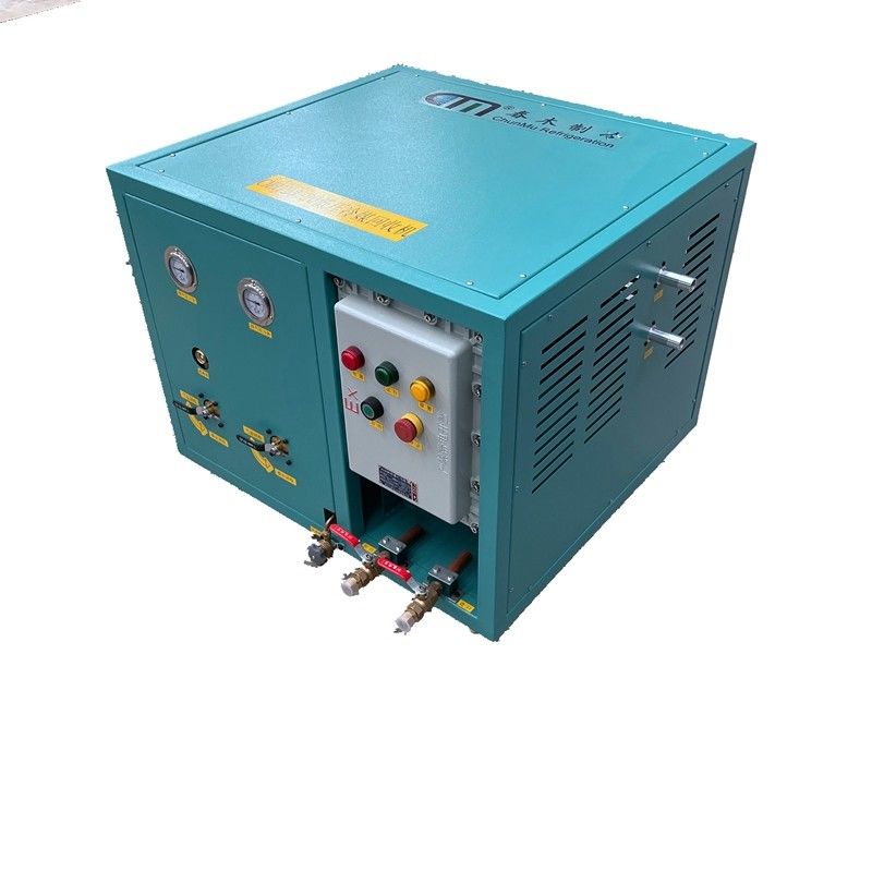R123 rreon recovery system ac recharge machine low pressure R1233zd refrigerant recovery unit