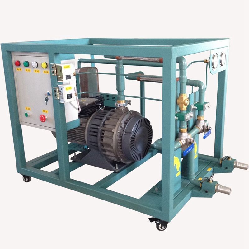 R123 rreon recovery system ac recharge machine low pressure R1233zd refrigerant recovery unit
