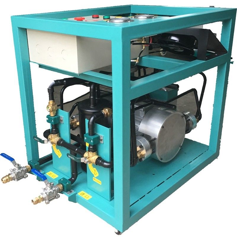 R123 rreon recovery system ac recharge machine low pressure R1233zd refrigerant recovery unit