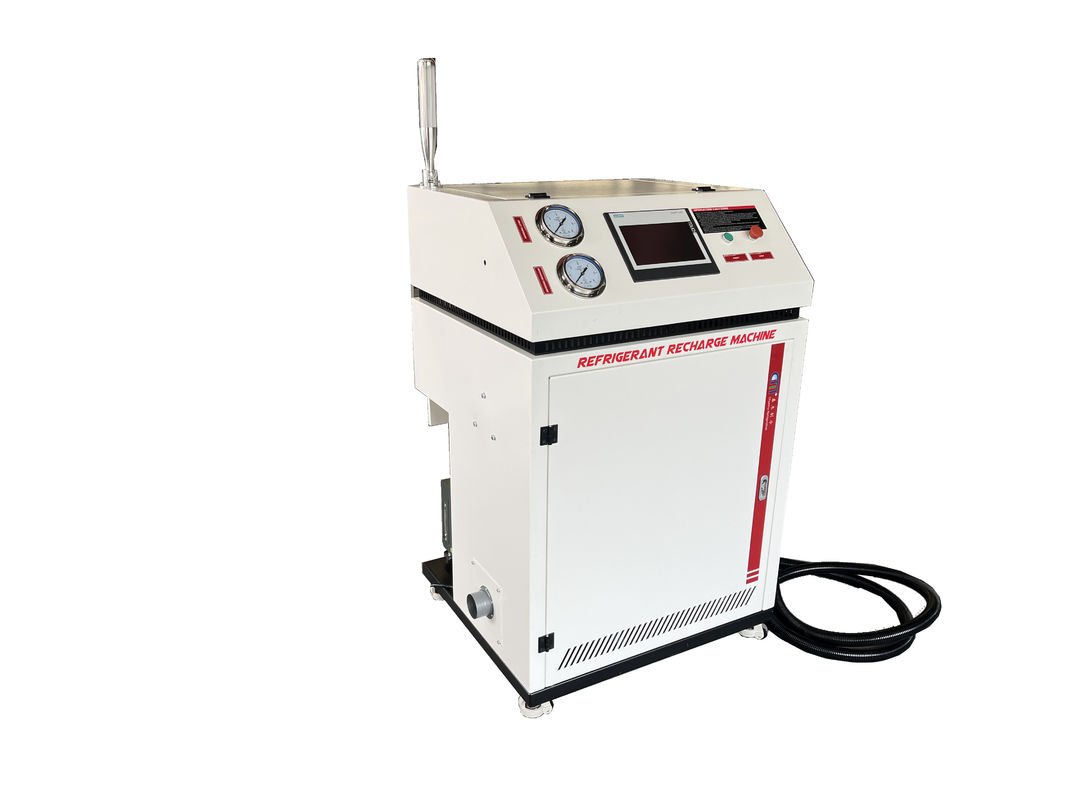 R32 Refrigerant Charging Machine Oil Less Freon Filling Station 220V-380V