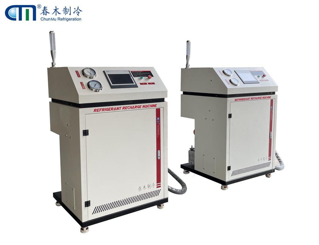 AC Freon R134a Refrigerant Charging Equipment R134a R22 Full Automatic Refrigerant Charging Machine