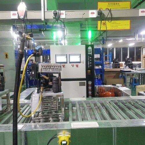 Automatic Dual Filling System Refrigerant Ac Recharge Machine Chiller Recovery Pump R134a R22 Recovery Charging Machine