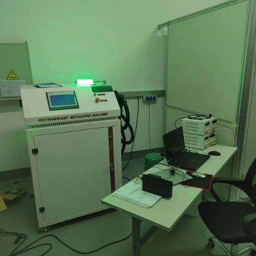 refrigerant charging equipment AC Recharge Machine high precision automatic PLC air conditioner charging station