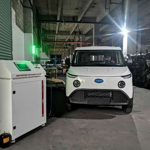 R22 R410a Oil Less Automatic Refrigerant Recovery Charging Machine Chiller Vapor Recovery Unit Ac Recharge Machine