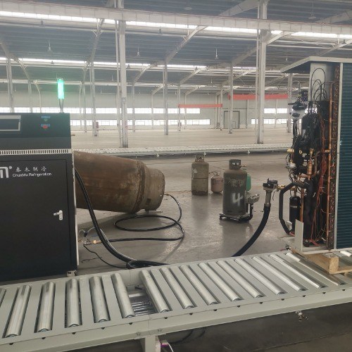 R410a R22 Gas Charging Station Auto Refrigerant Filling Machine